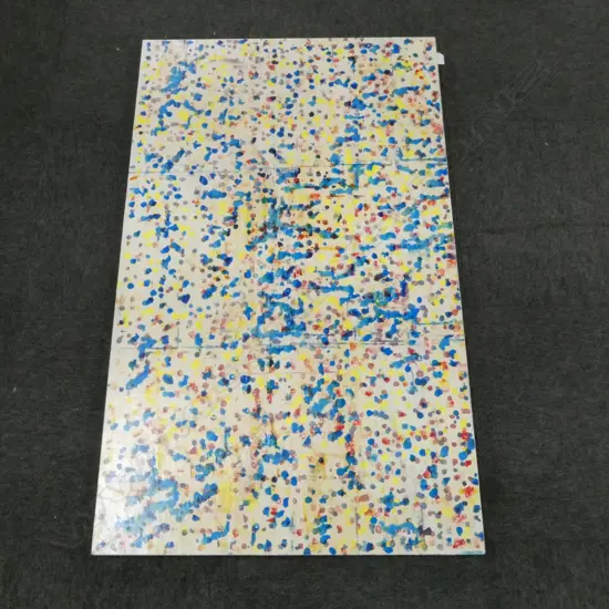 VINCENT THORNHILL, ABSTRACT ACRYLIC ON BOARD, 1250x750mm