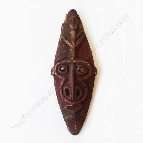 PNG TRIBAL POTTERY MASK H.410mm