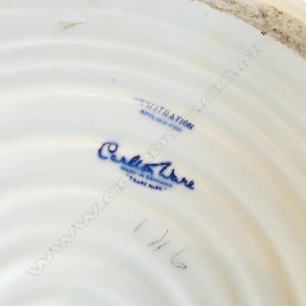 CARLTON WARE DOUBLE HANDELED VASE H.210mm Image 1++