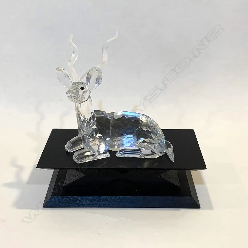 SWOROVSKI CRYSTAL 'INSPIRATION AFRICAN' KUDU (1994) W.150mm  Image 1++