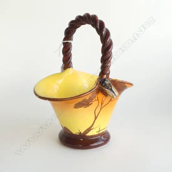 JEROME MASSIER VALLAURIS CICADA BASKET VASE H.200mm