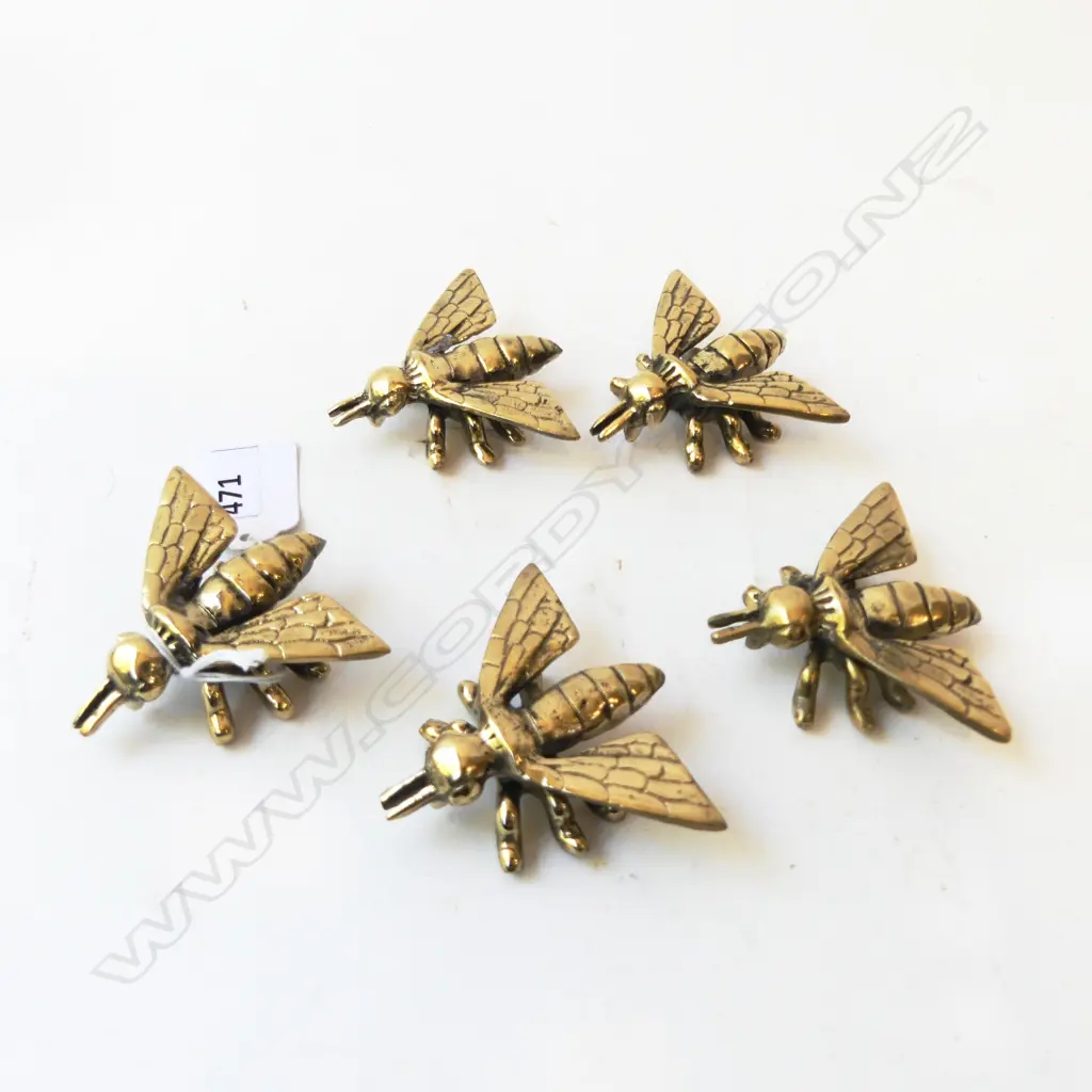5 BRASS BEES L.65mm Image 1++