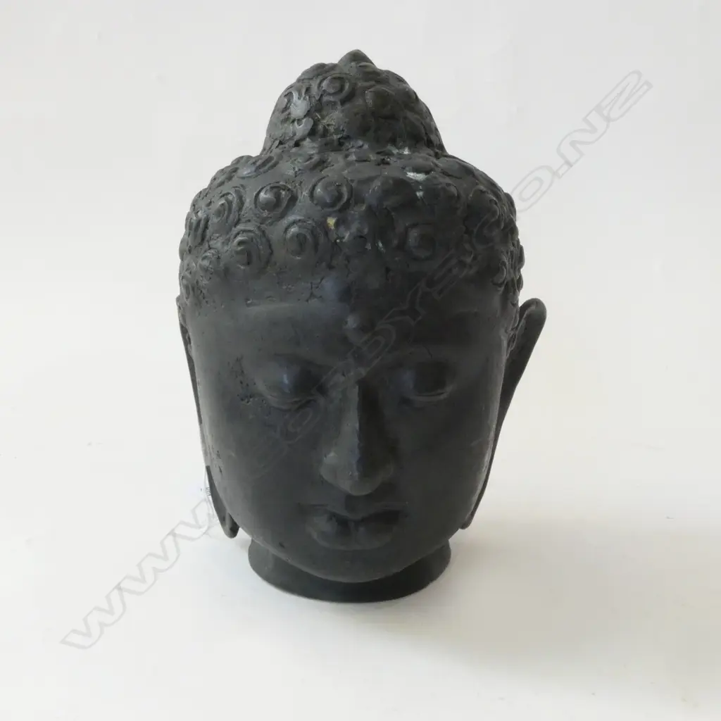 BRONZE BUDDHA HEAD H.200mm Image 1++
