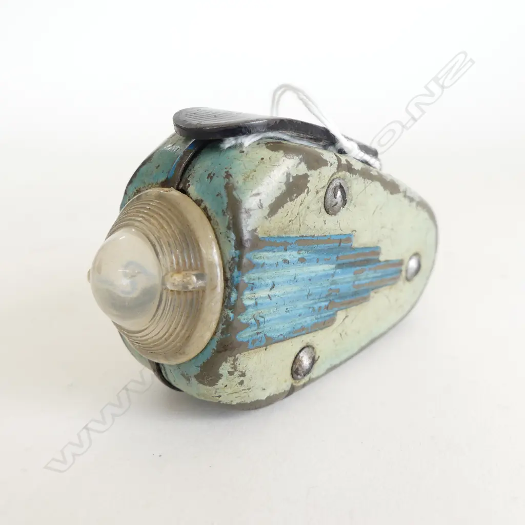 VINTAGE DUTCH HAND POWERED TORCH L.85mm Image 1++