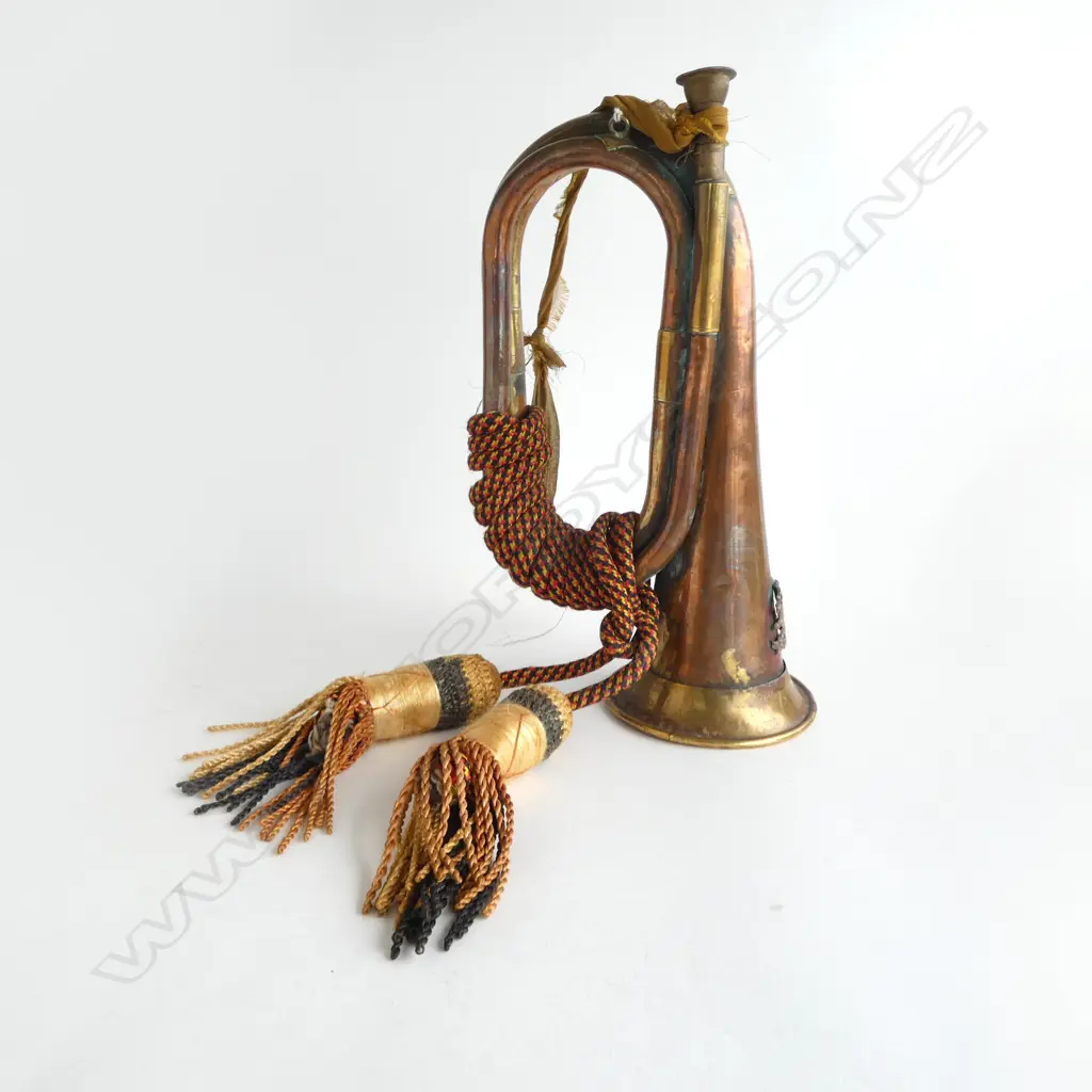 COPPER AND BRASS BUGLE L190 MM Image 1++