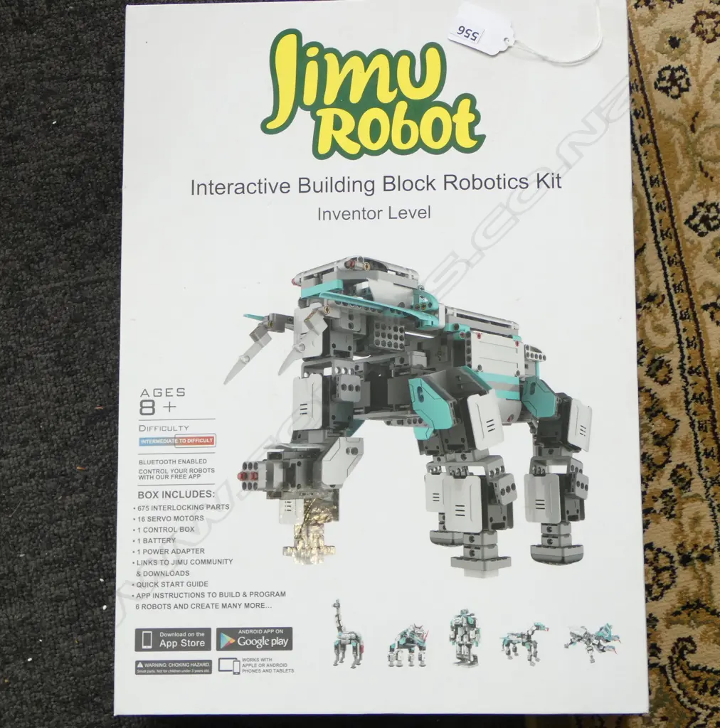 'JIMU ROBOT' INTERACTIVE BUILDING BLOCK ROBOTICS KIT, BOXED Image 1++