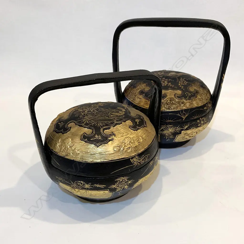 PR ORIENTAL WEDDING BASKETS H.220mm Image 1++