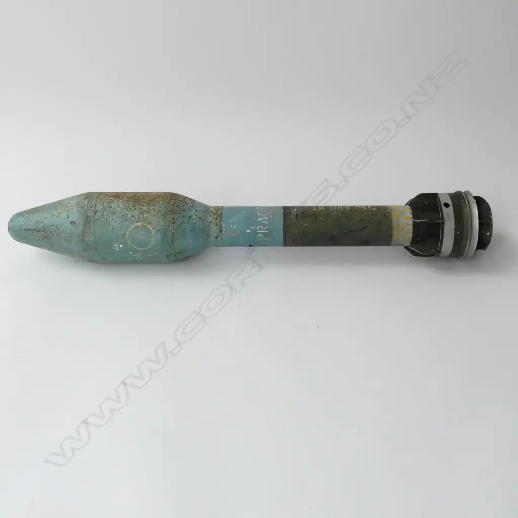 c1950's INERT M29 MK2 3.5IN 'PRACTICE' RPG ROCKET L.595mm Image 1++