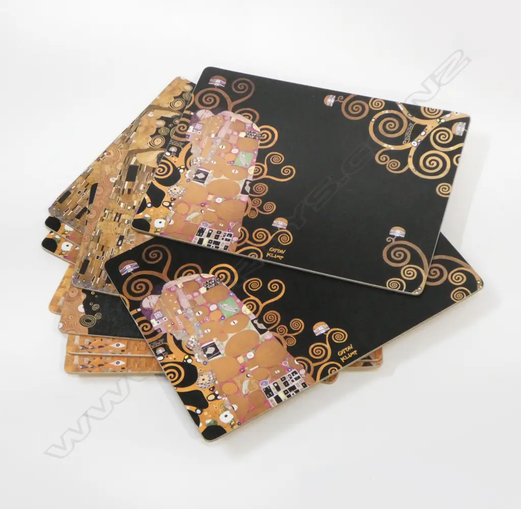 10 GUSTAV KLIMT PLACE MATS 300x400mm Image 1++