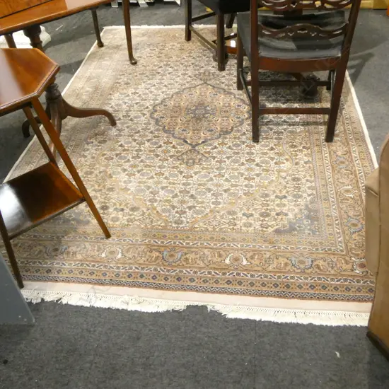 HAND KNOTTED WOOL PILE RUG 2400x1700mm