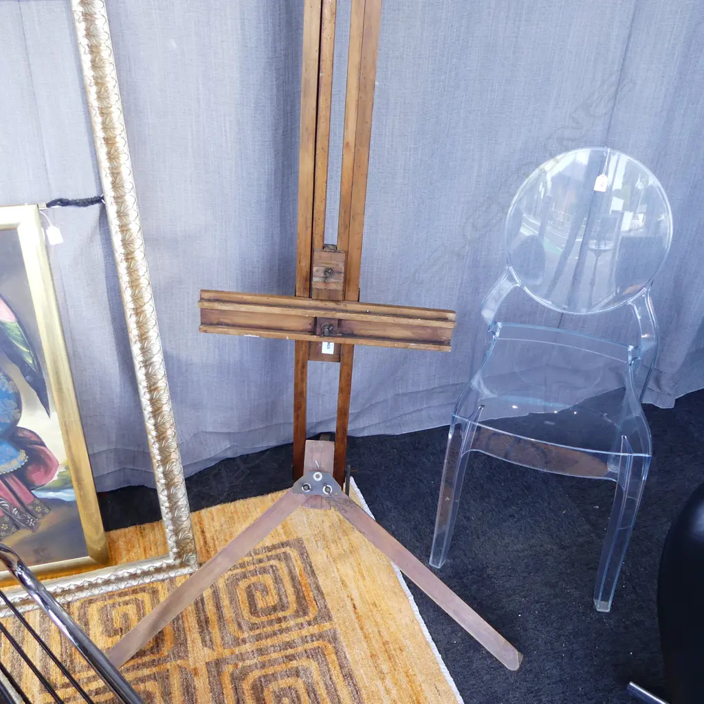 LARGE VINTAGE EASEL H.1740mm Image 1++