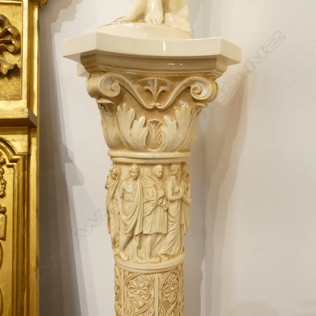CLASSICAL RESIN FIGURE H.700mm ON STAND H.900mm Image 1++