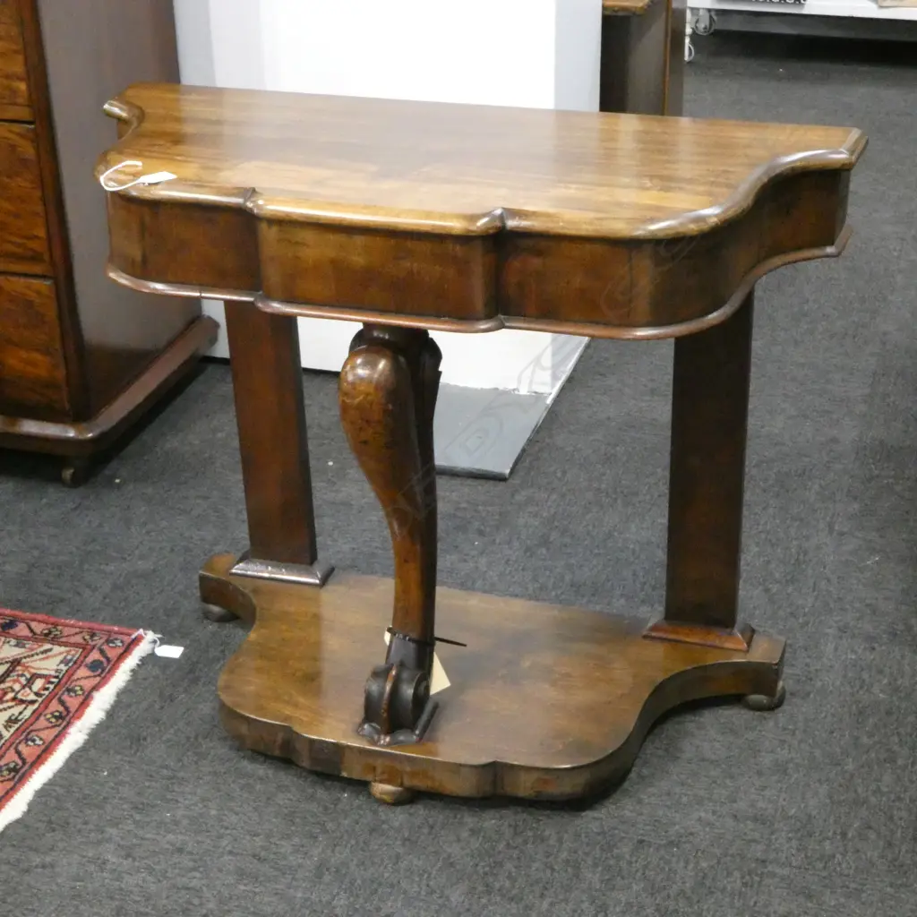MAHOGANY CONSOLE TABLE 900x400x750mm Image 1++