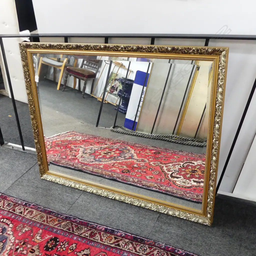 GILT FRAMED MIRROR 860x1120mm Image 1++
