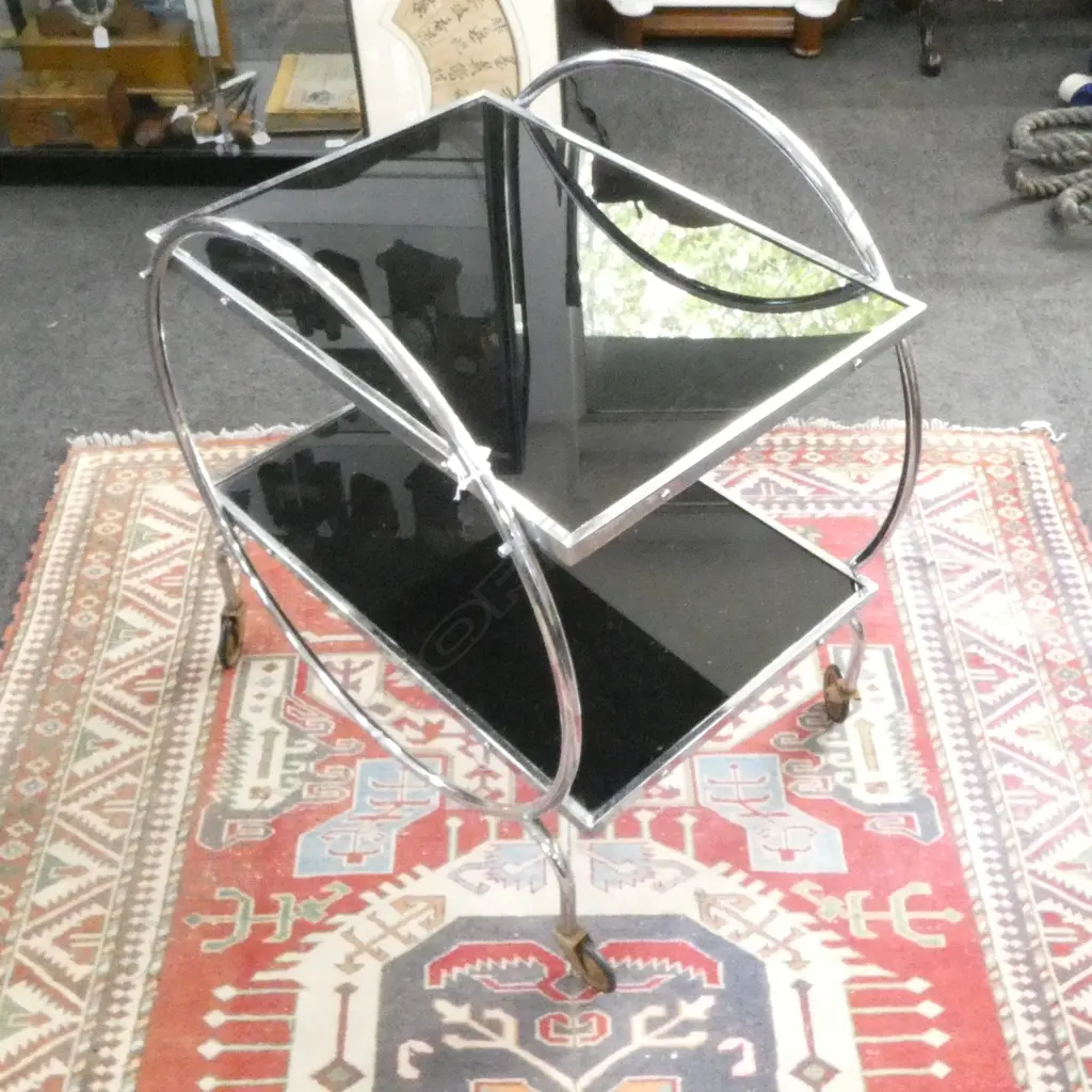 DECO DRINKS TROLLEY 620x450x700mm Image 1++