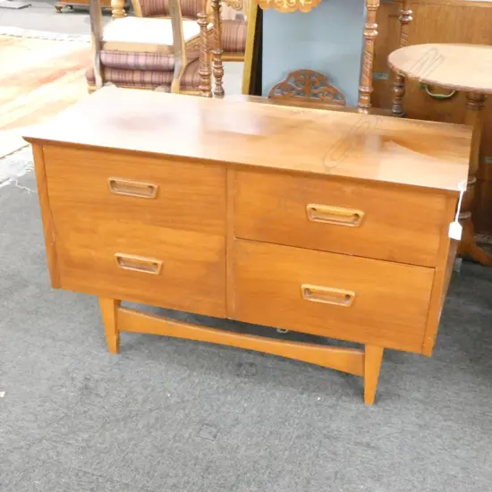 RETRO CHEST OF 4 DRAWERS 985x420x620mm