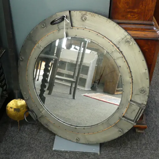 PORT HOLE STYLE MIRROR 660mm dia