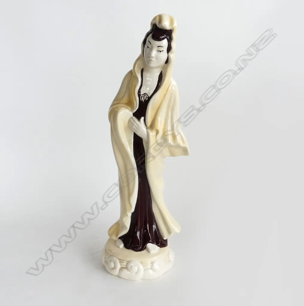 VINTAGE CERAMIC ORIENTAL WOMAN H.475mm Image 1++
