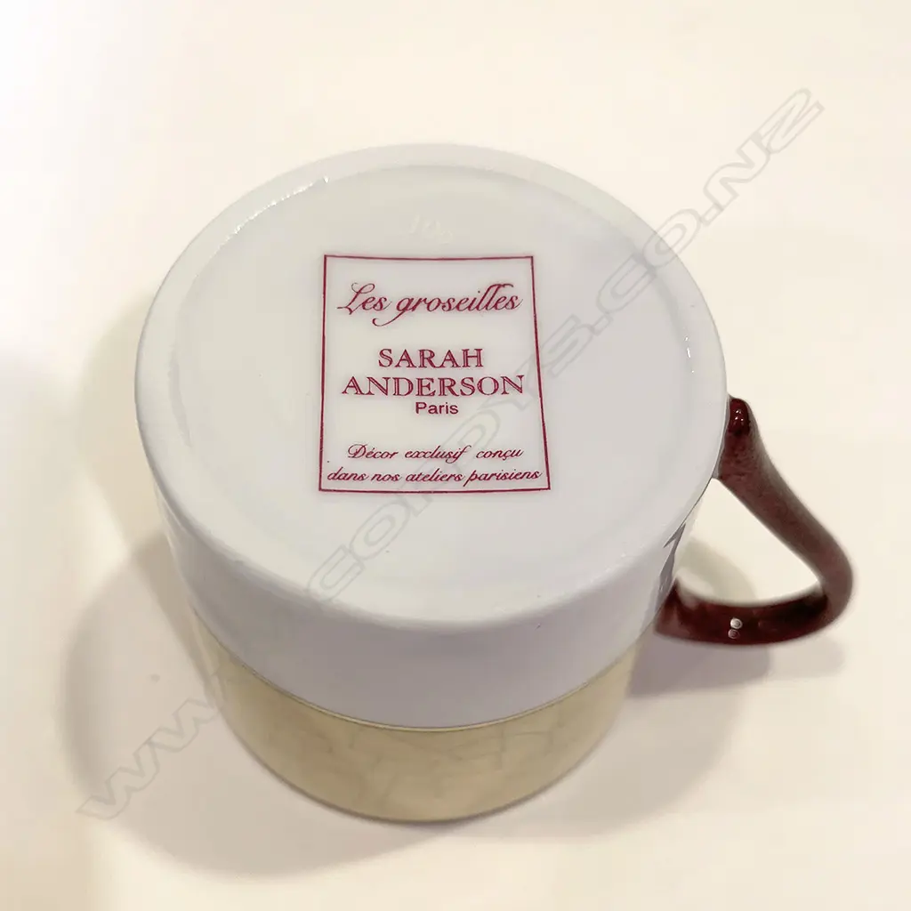 SARAH ANDERSON PARIS DEMITASSE SET, BOXED W.465mm Image 1++