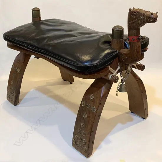 VINTAGE MOROCCAN CAMEL SADDLE W.650mm