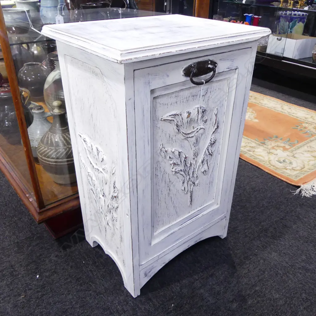 WHITE PAINTED CABINET 460x360x710mm Image 1++