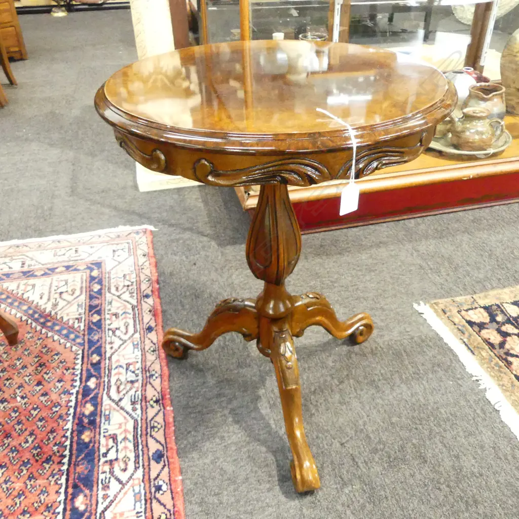 PEDESTAL SIDE TABLE H.620mm, 490mm dia Image 1++