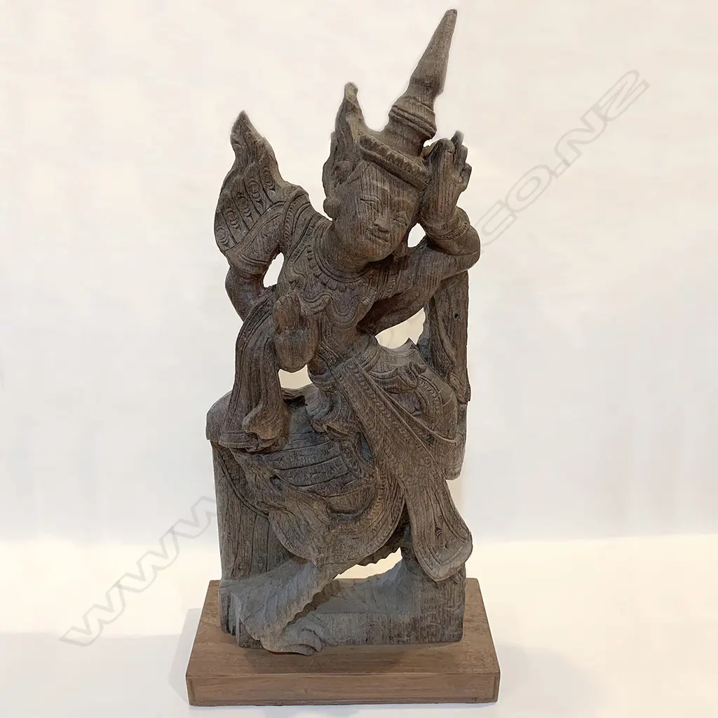 INDONESIAN WOODEN CARVING H.720mm Image 1++