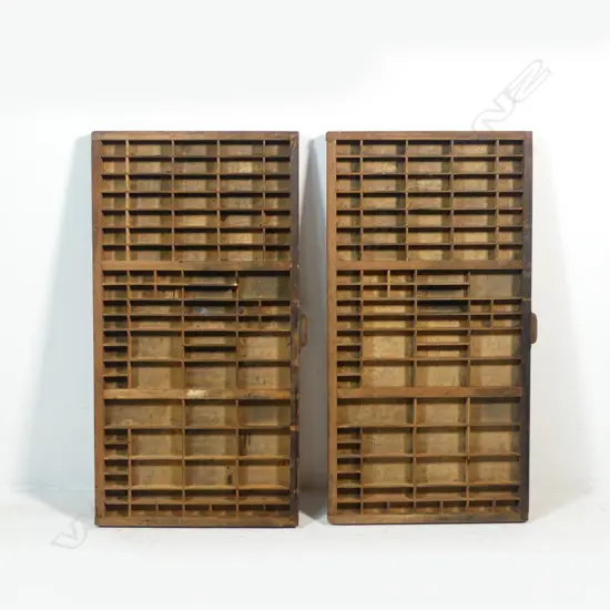 2 PRINTER TRAYS, 820 x 425mm