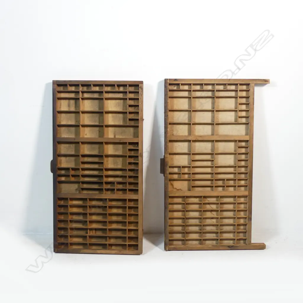 2 PRINTER TRAYS, 820 x 425mm Image 1++