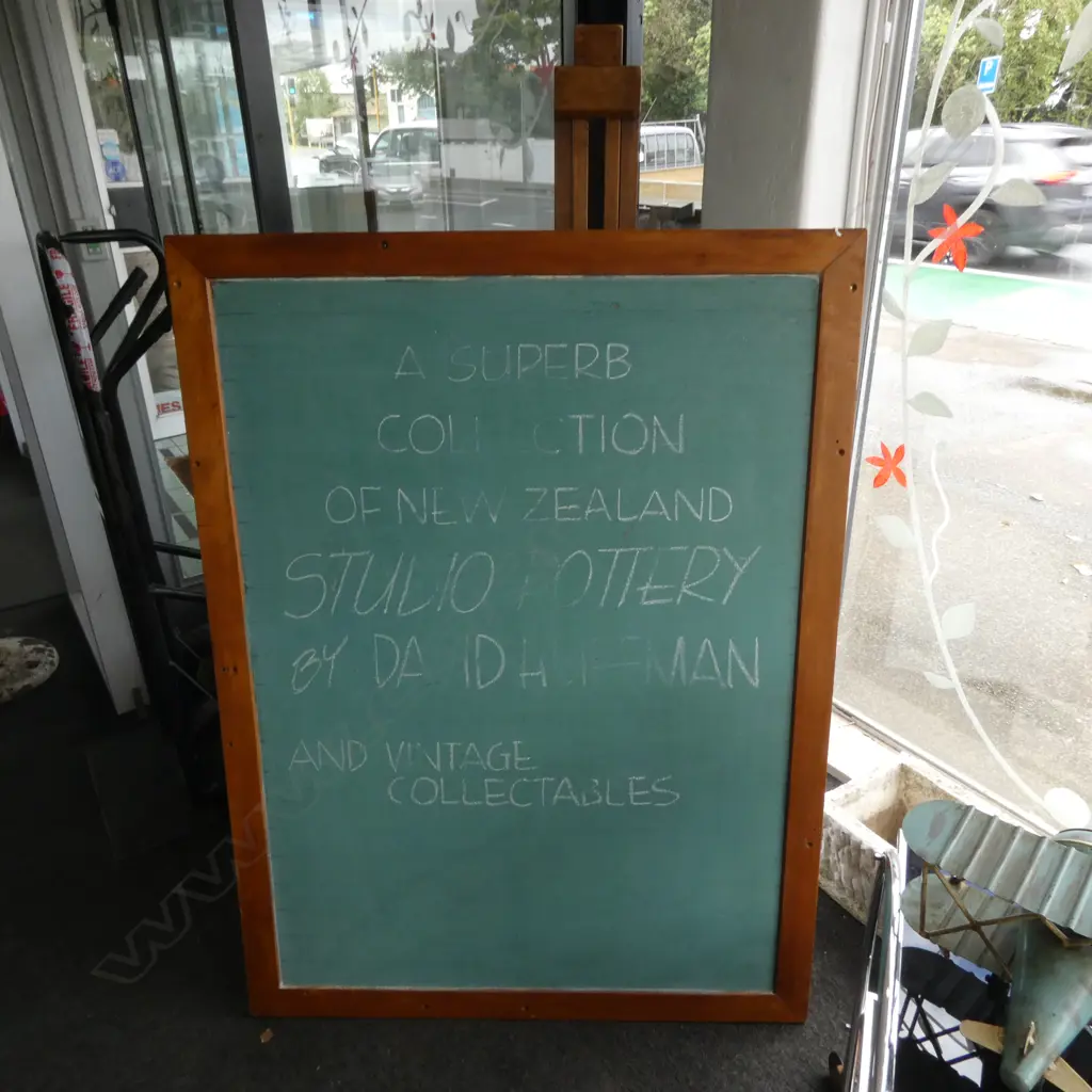 VINTAGE N.Z. SCHOOLS BLACKBOARD 1335x1000mm Image 1++