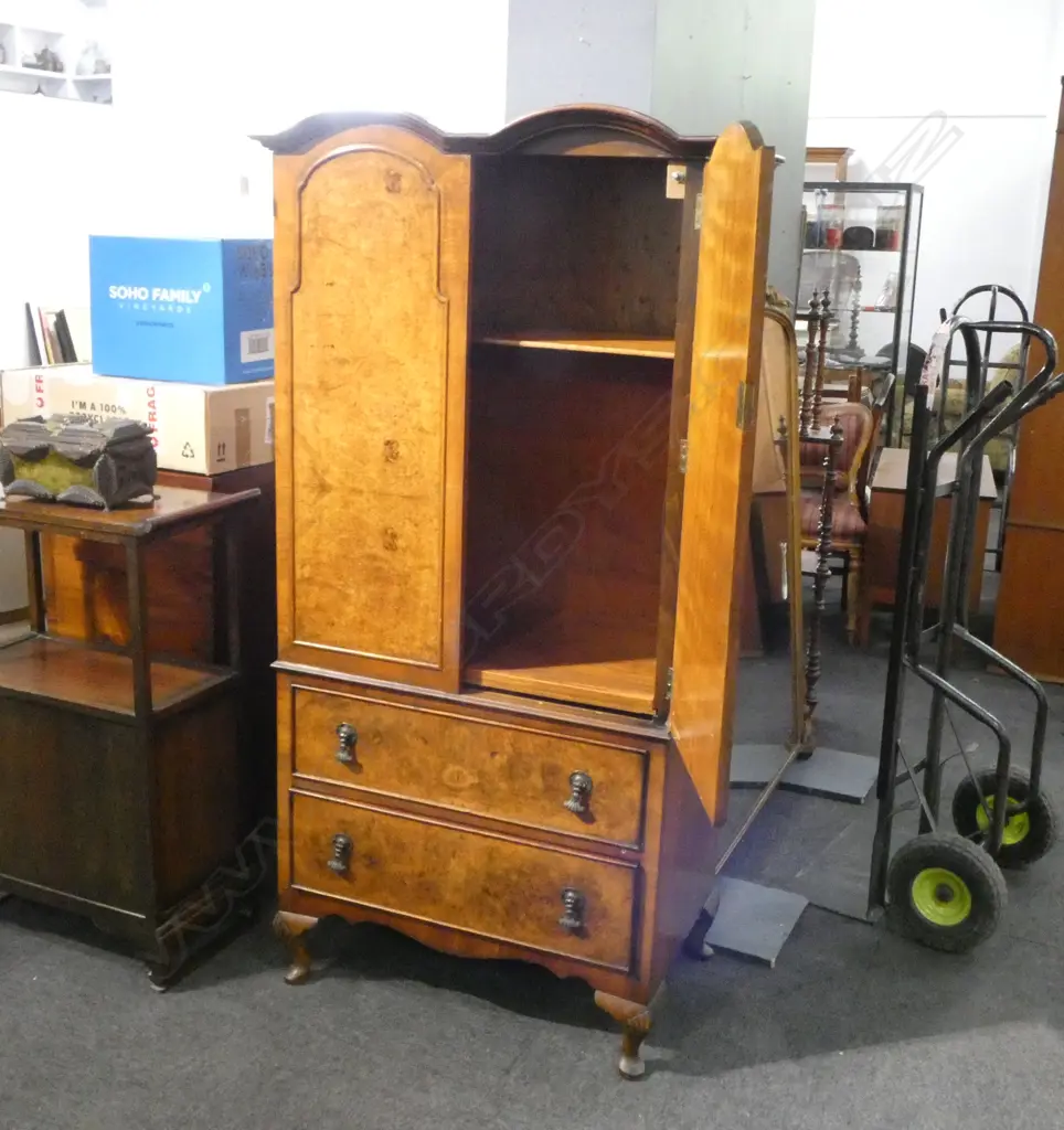 QUEEN ANNE STYLE CABINET 800x500x1650mm Image 1++