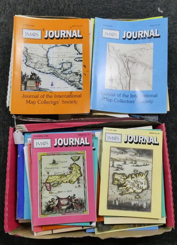 2 BOXES IMCOS MAP JOURNALS Image 1++