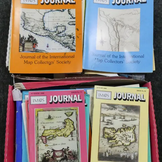 2 BOXES IMCOS MAP JOURNALS