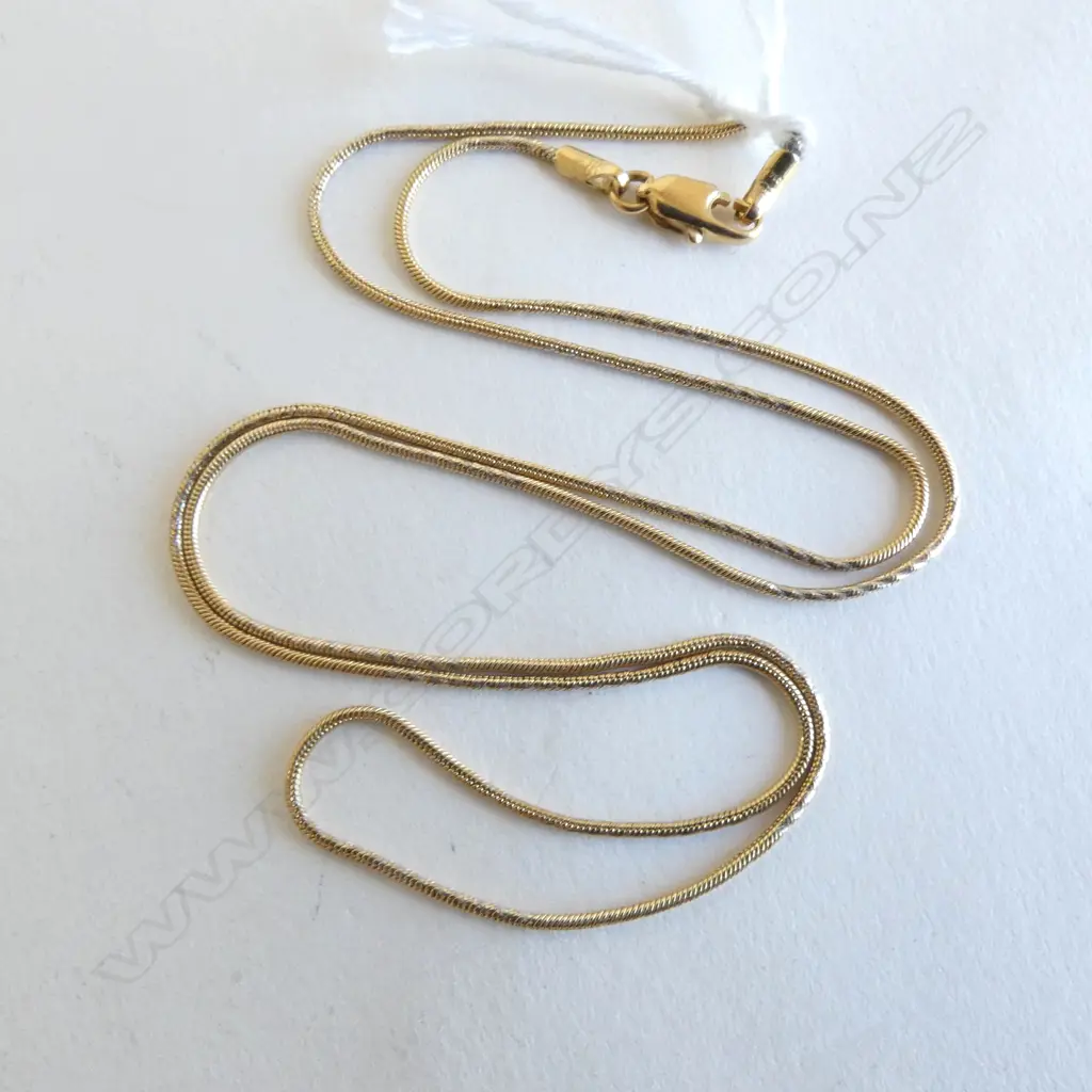 18CT NECKLACE L.450mm 4.0gms Image 1++