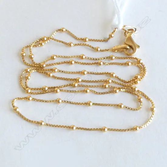 22CT NECKLACE L.460mm 3.6gms