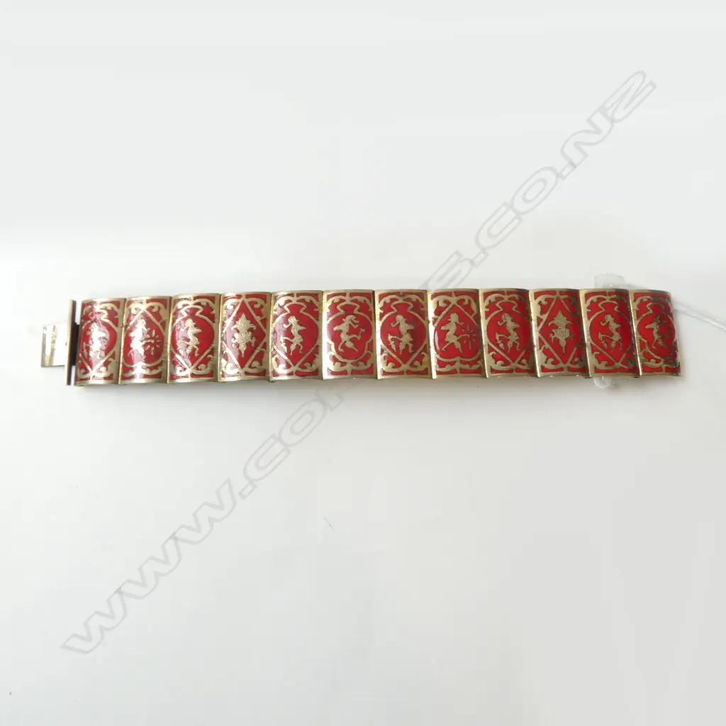 SIAM SILVER & ENAMEL BRACELET (CD13655) Image 1++