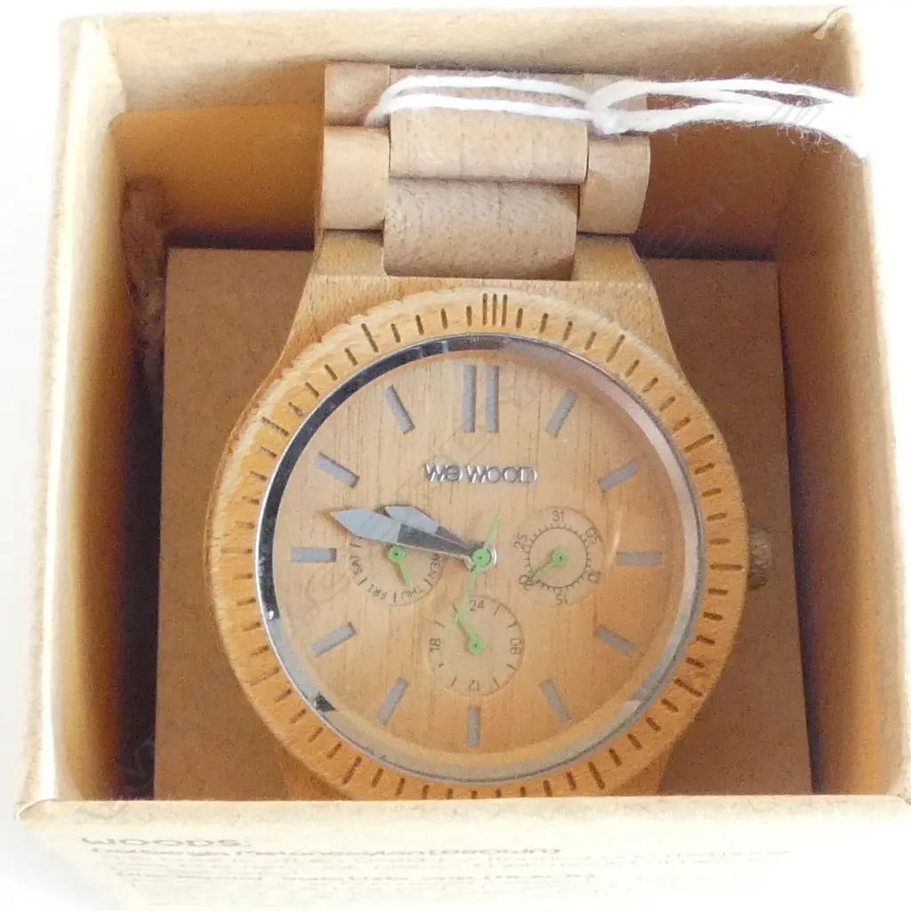 2 WEWOOD WRISTWATCHES; BOTH w. BOX Image 1++