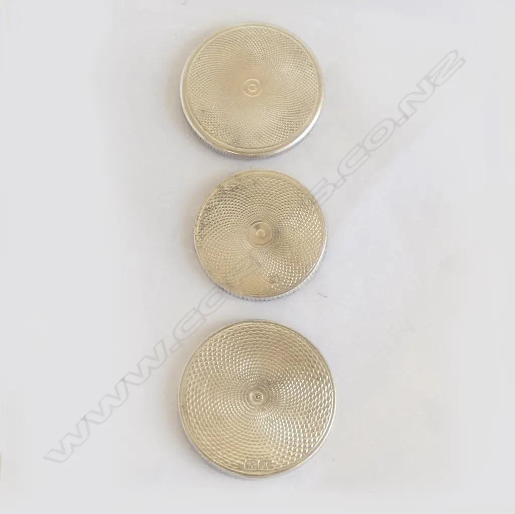 3 STERLING SILVER SOVEREIGN CASE PARTS Image 1++