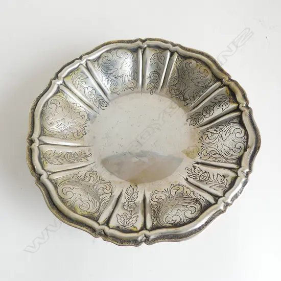 CONT 830 SILVER FOOTED DISH 144GMS