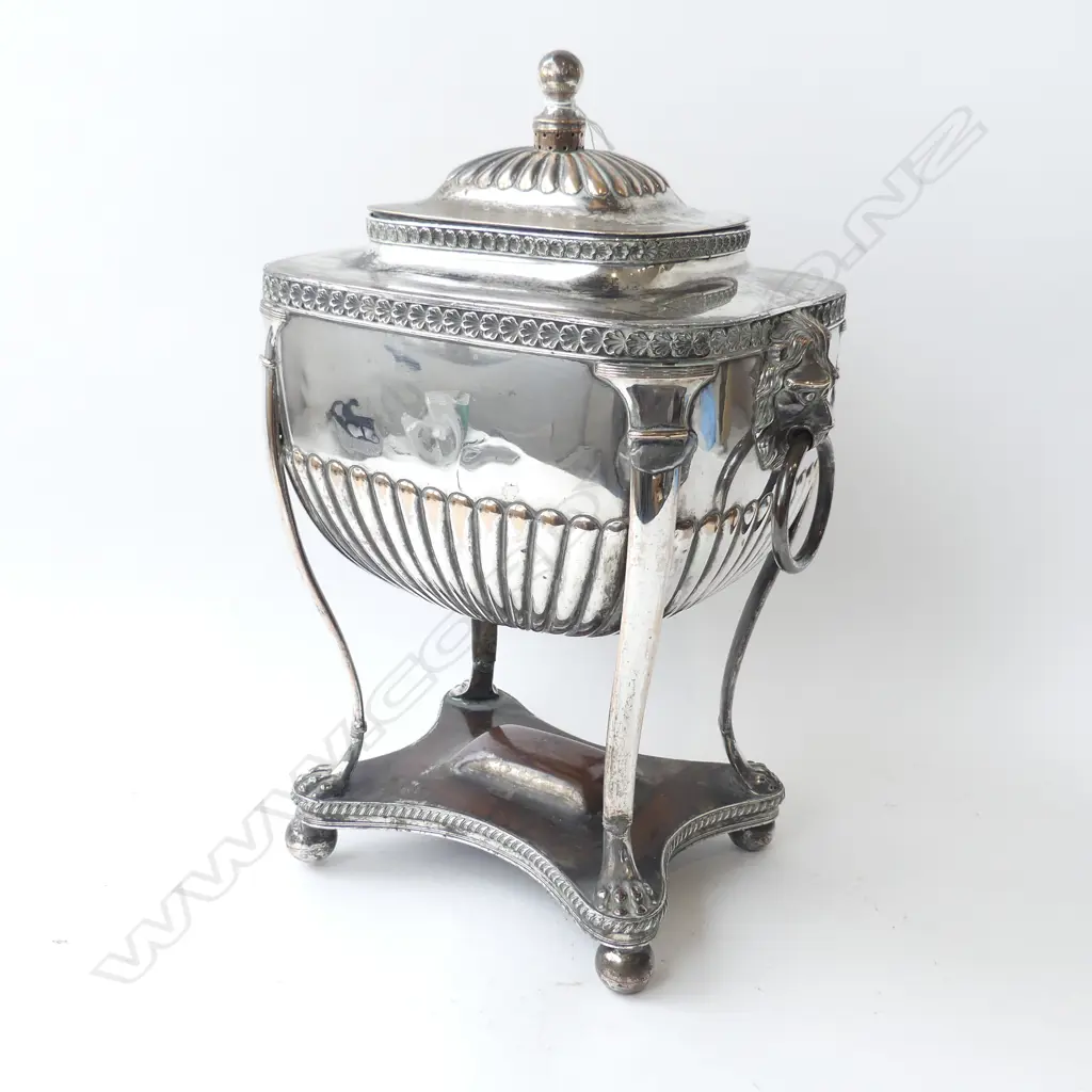 OLD SHEFFIELD PLATE SAMOVAR H.415mm Image 1++