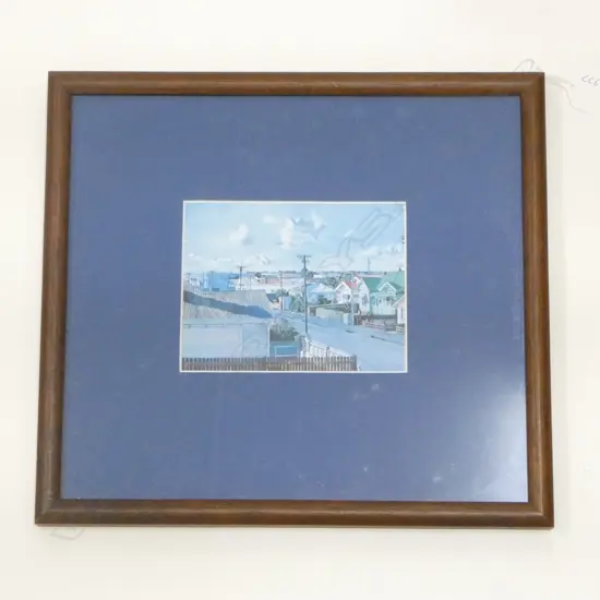 SMALL PRINT OF AUCKLAND STREET, 100 X114MM