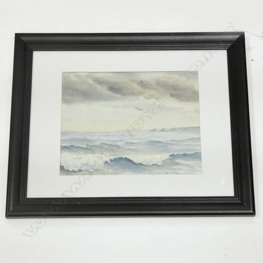 SEA LANDSCAPE W/C, 200 X 224MM Image 1++