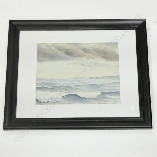 SEA LANDSCAPE W/C, 200 X 224MM