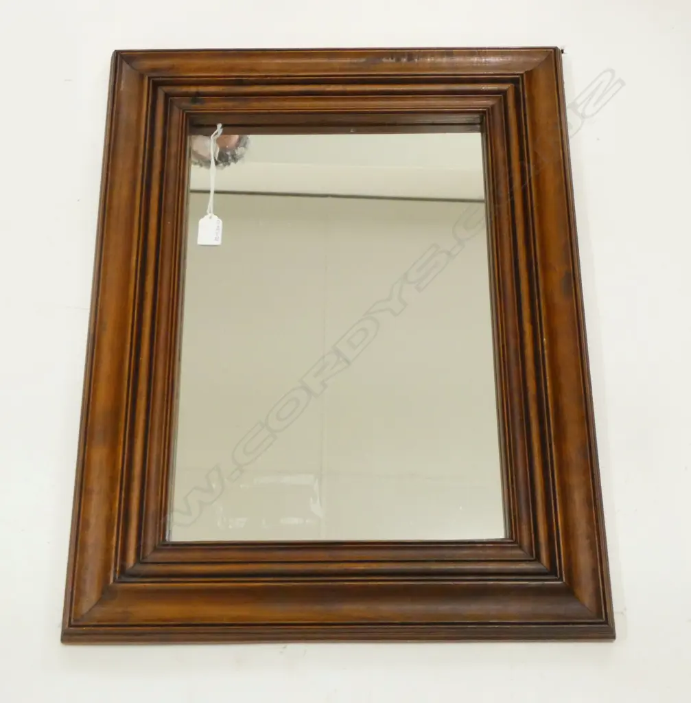 WOOD FRAMED MIRROR 650x480mm Image 1++