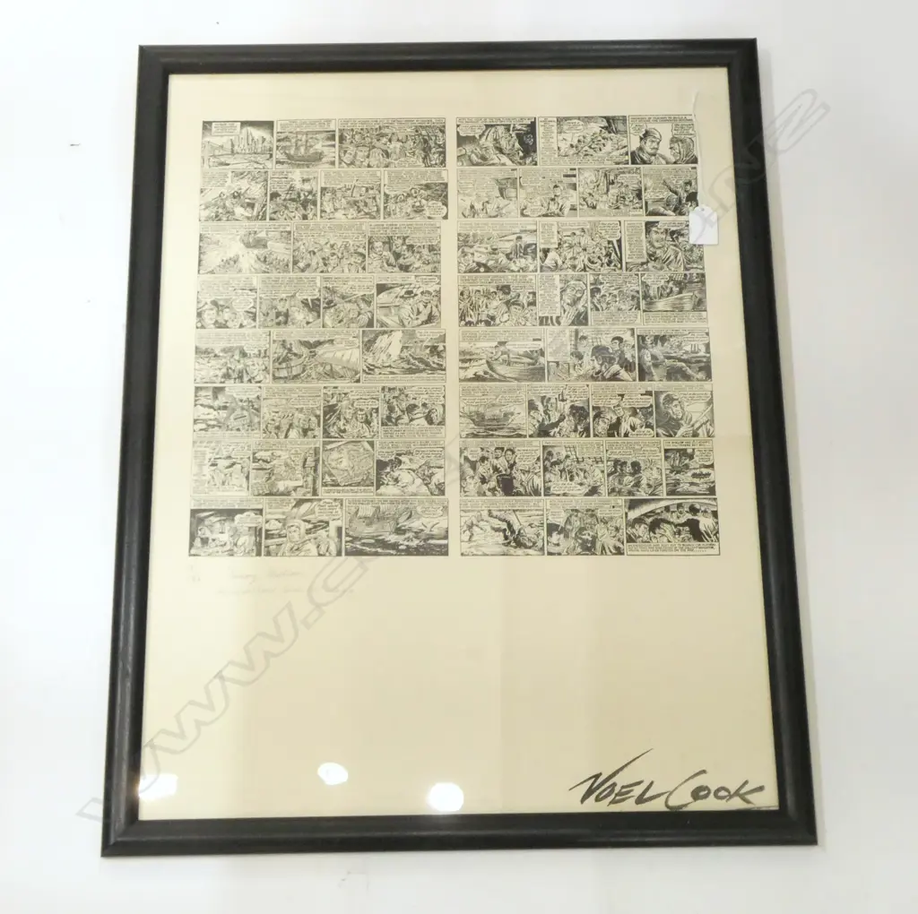 NOEL COOK (1896-1981), SIGNED LITHOGRAPH Ed18/20, 'HENRY HUDSON', 500x650mm Image 1++