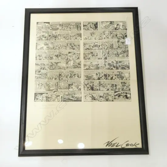 NOEL COOK (1896-1981), SIGNED LITHOGRAPH Ed18/20, 'HENRY HUDSON', 500x650mm