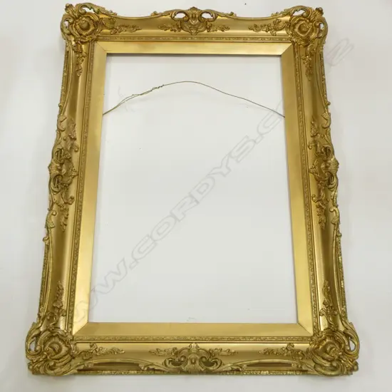 LARGE FANCY GILT FRAME H1010 W730MM
