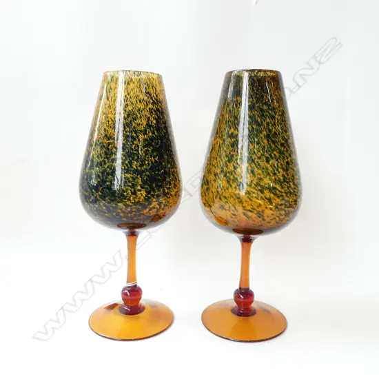 PR ART GLASS VASES H.370mm