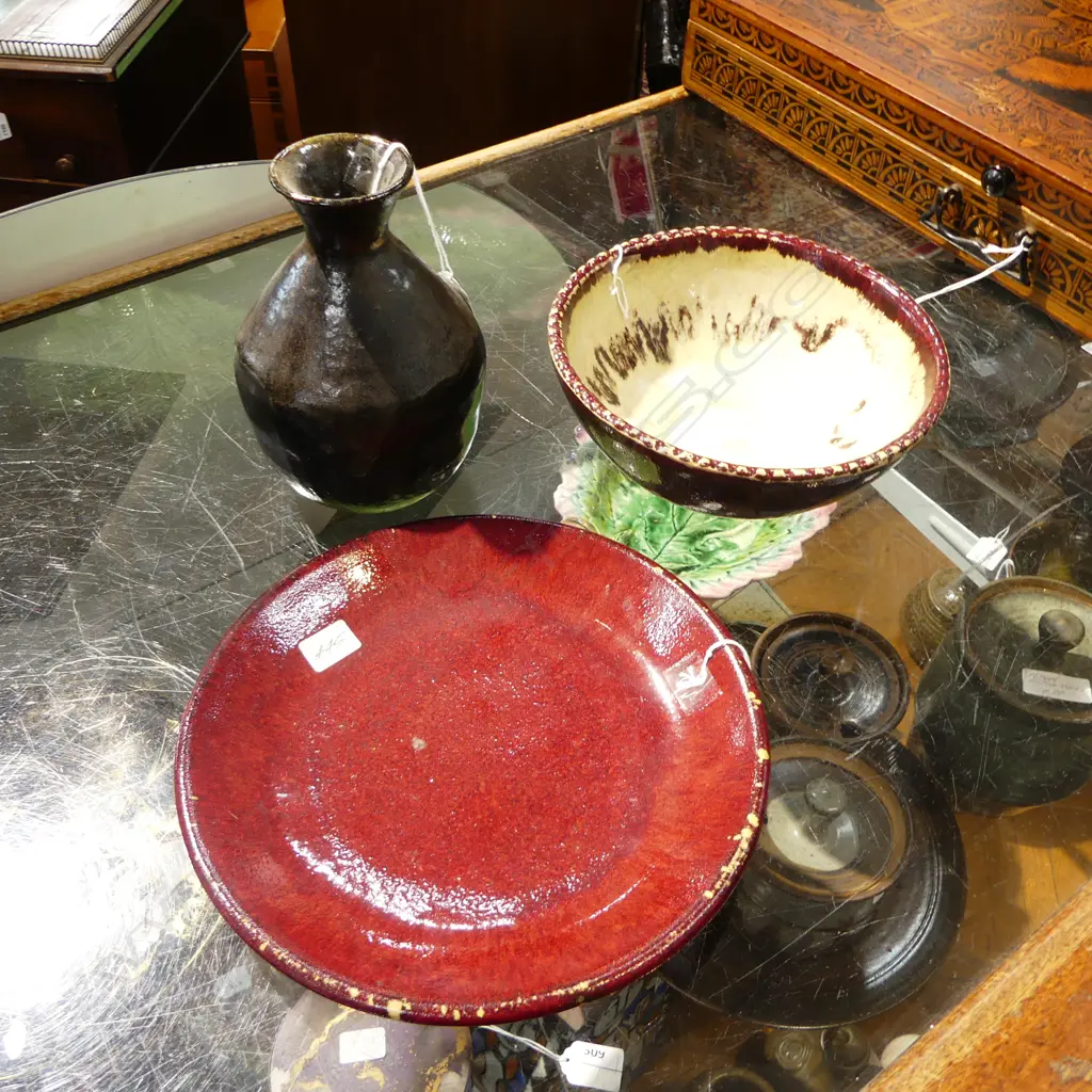 3 PCES PROVINCIAL POTTERY Incl. ORIENTAL Image 1++