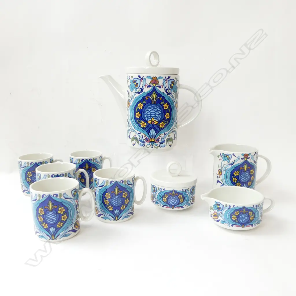 VILLEROY& BOCH RETRO COFFEE SET HEIGHT OF COFFEE POT 220MM Image 1++